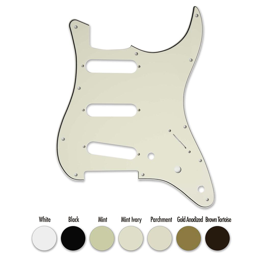 Pickguard XSC-1 Parchment / Vintage White 3P