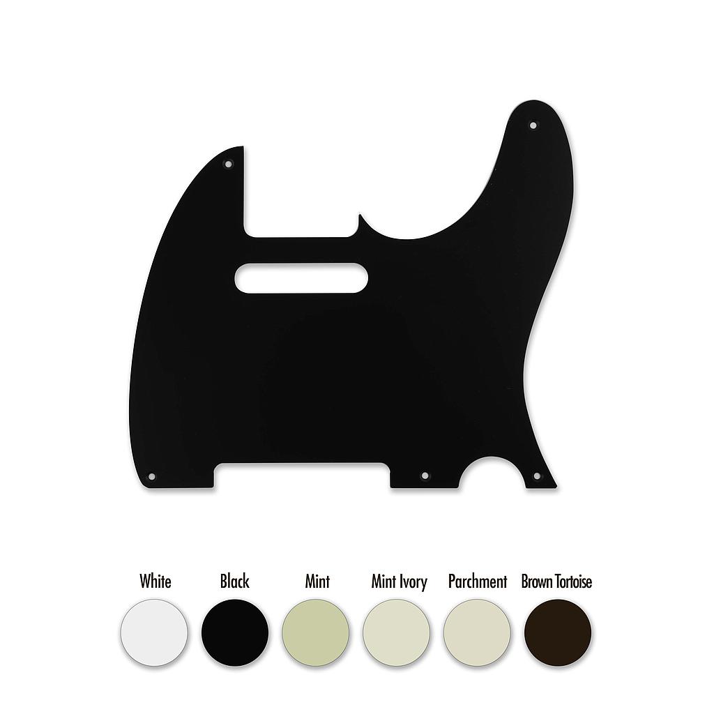 Pickguard XTC / Black 1P (5 Holes)
